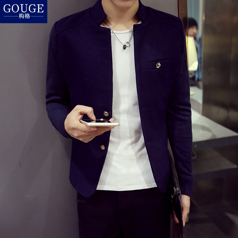 中山装]休闲男士中山装评测 男士中山装定制价