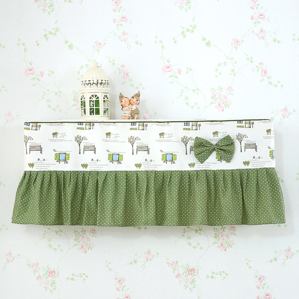 正品空调罩 华丽莱 空调罩挂机布艺空条罩套 格