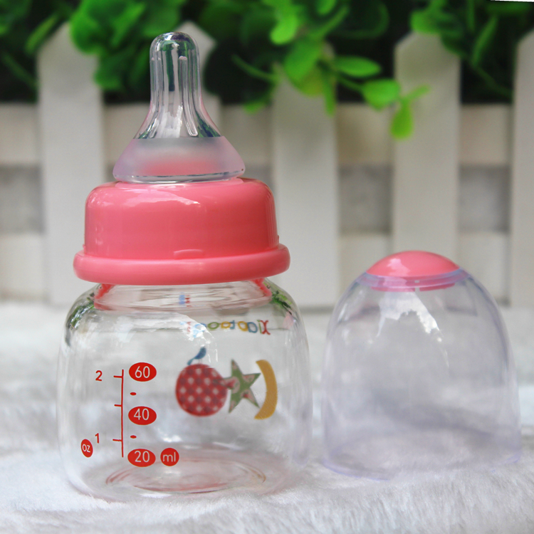 出生口径小淘气玻璃宝宝标准用品奶瓶新生儿婴