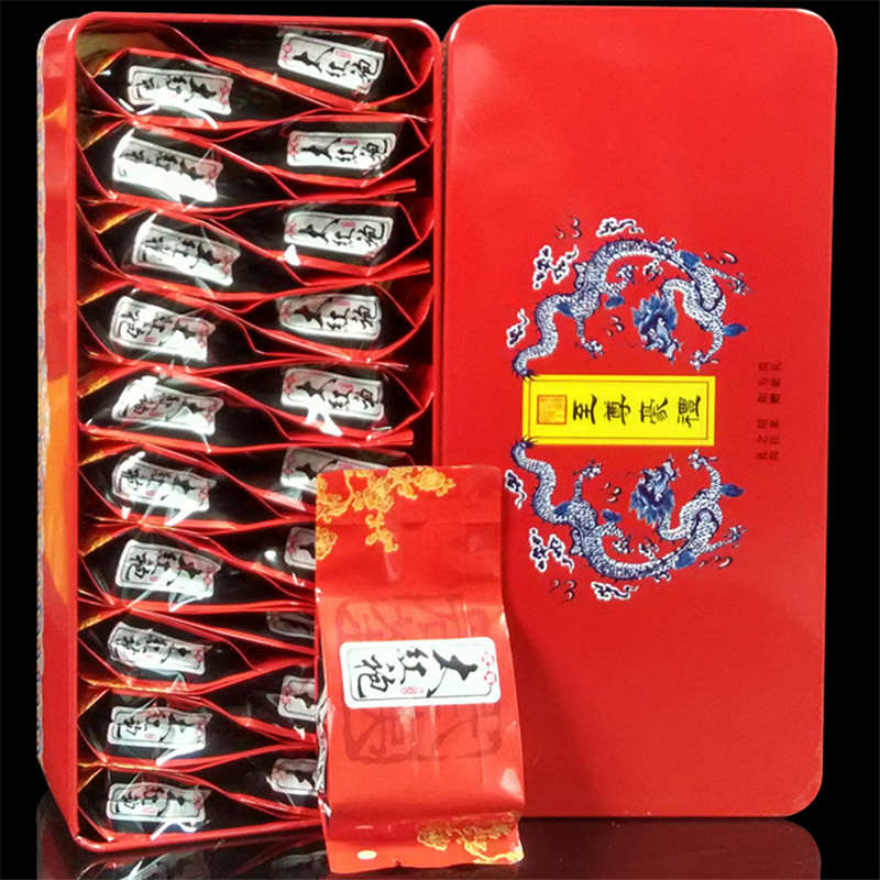 茶叶乌龙茶 岩茶大红袍 武夷山正岩大红袍礼盒装特价包邮