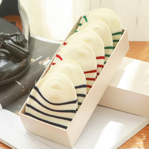 纯棉日系船袜短袜