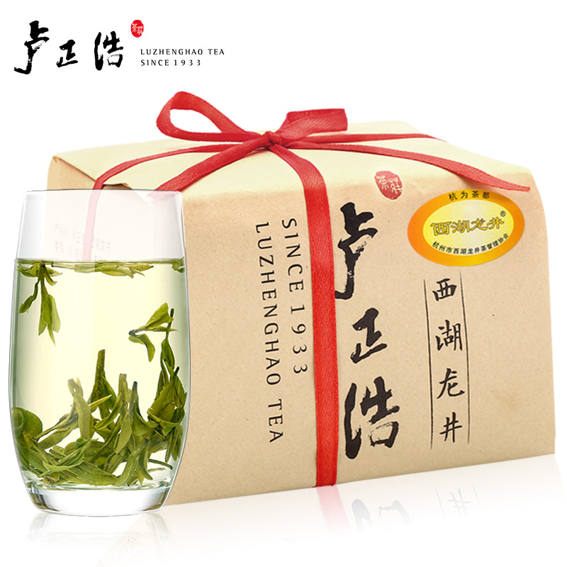 卢正浩一级老茶树西湖龙井正宗西湖产区绿茶200克2016龙井新茶叶