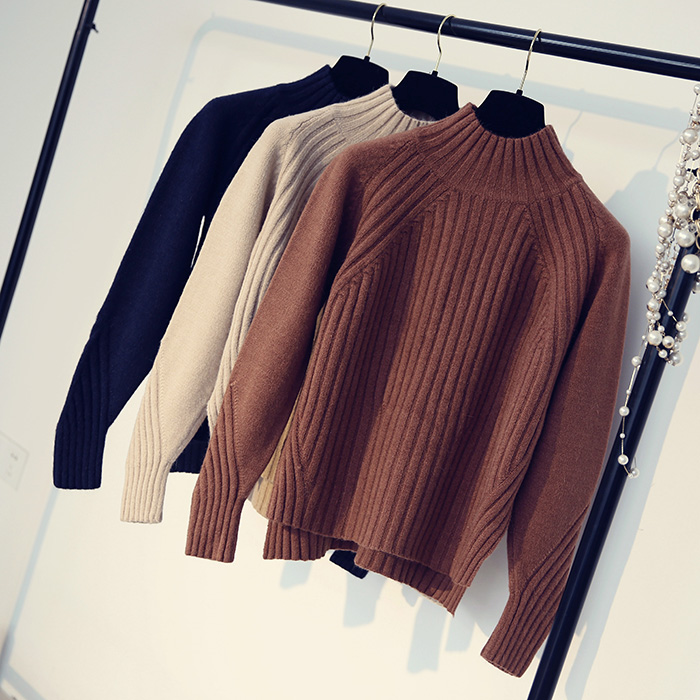 正品[毛衣底边蕾丝长款]蕾丝底边打底毛衣评测