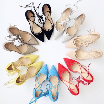 预售【毒家自制】曝光 一字带高跟凉鞋 经典款