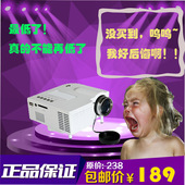 800投影仪家用高清1080p无线wifi智能led办公微型手机投影机