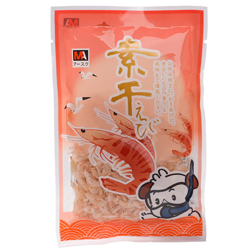 日本进口三井宝宝辅食婴幼儿小虾干虾皮调味品