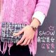 女士小手表防水时尚潮流超薄小巧迷你细带大气钨钢玫瑰金2017新款