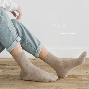 男士中筒长袜男袜