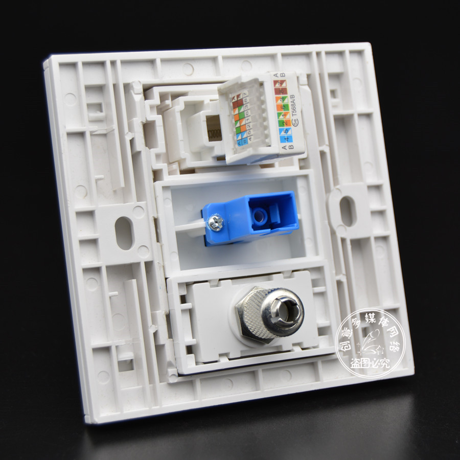 电话盒子可以接插座面板吗