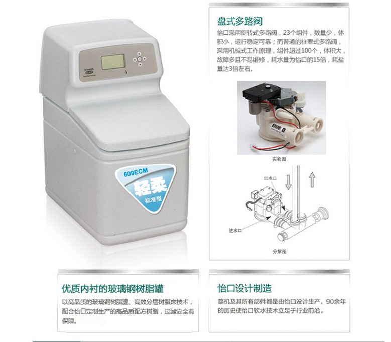 【聚】美国怡口800ffdc净水器 家用厨房直饮自来水过滤器 净水机