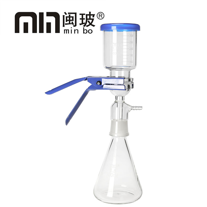 砂芯过滤装置1000ml溶剂过滤器抽滤装置砂芯过滤器溶剂过滤装置