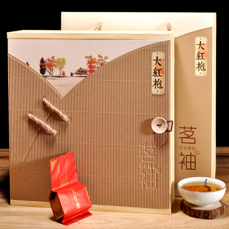 特级大红袍茶叶 武夷山 武夷岩茶 高档礼盒装礼品茶 新茶 乌龙茶