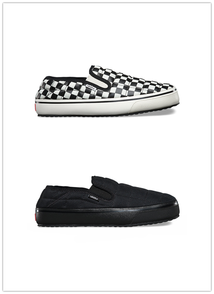美国直邮正品vans一脚蹬男鞋slip-er黑白棋盘格懒人鞋休闲帆布鞋