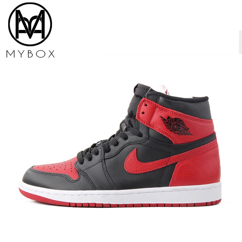 上尚体育air jordan 1 og banned aj1 禁穿黑红575441-555088-001