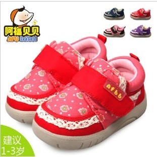 婴儿棉鞋高帮男女宝宝鞋子保暖鞋加厚棉靴秋冬