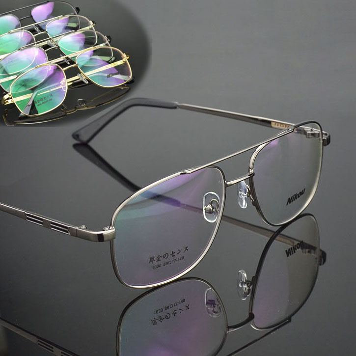 热卖全框双梁大框近视眼睛框非主流眼镜架男