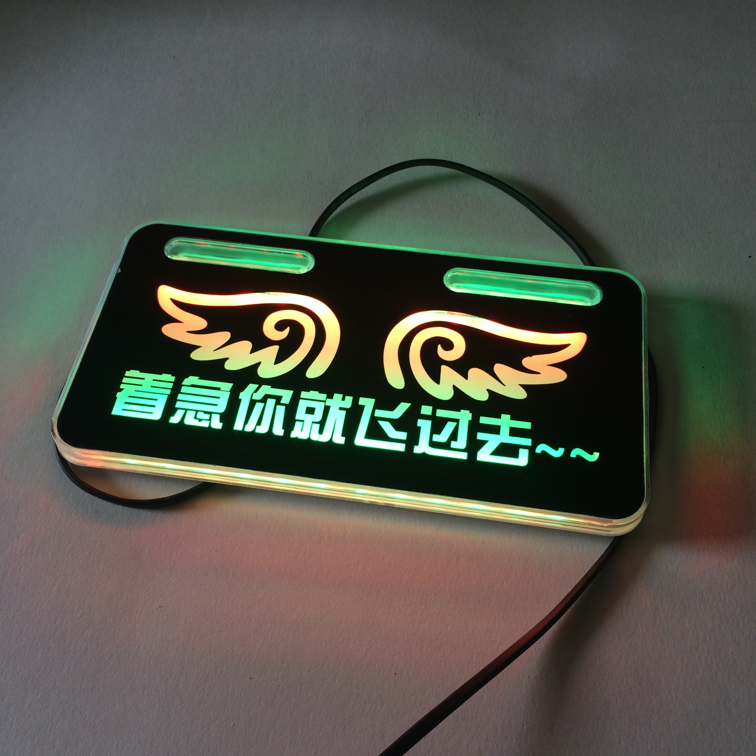 踏板摩托车配件跑车助力车牌照鬼火电动车福喜个性装饰品搞笑车牌