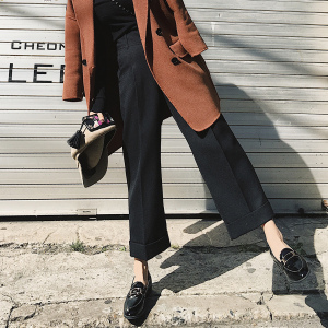 阔腿裤休闲高腰宽松