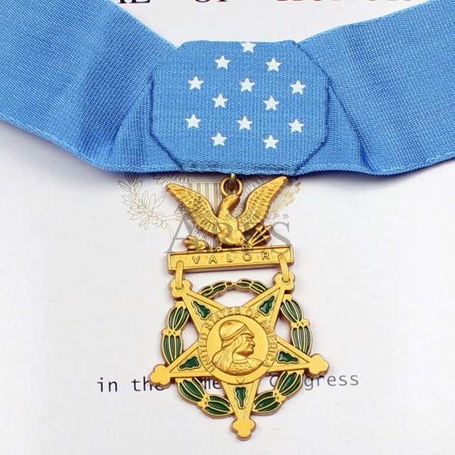 美国国会荣誉勋章 奖章 medal of honor至高荣誉 军迷徽章