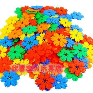 正品[雪花拼插积木]雪花片拼插积木评测 雪花片