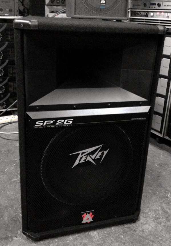 【摩托&音响】美国百威peavey sp-2g 大功率专业音箱