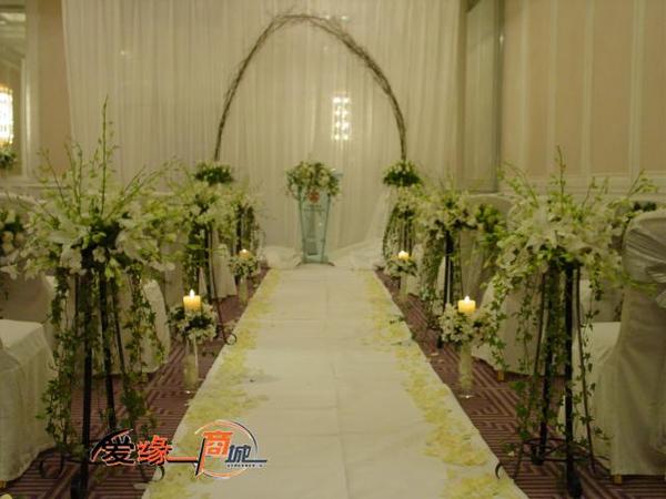热销婚礼鲜花 北京大饭店西式婚礼 自助酒会鲜