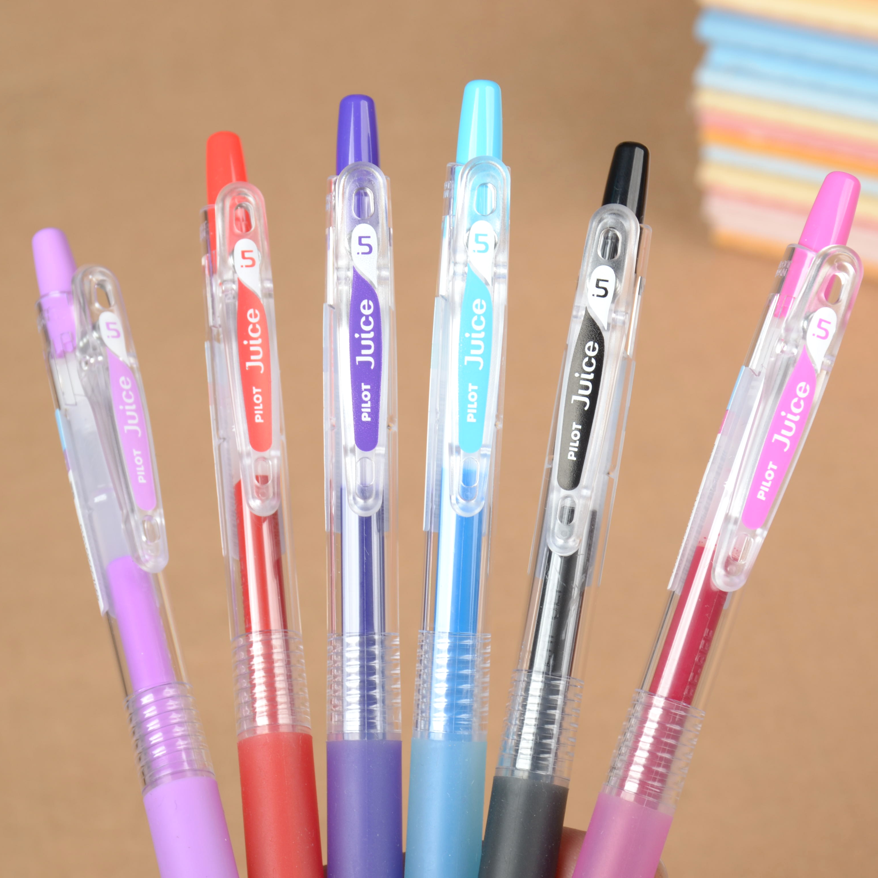 日本百乐juice彩色果汁中性笔 lju-10ef按动水笔 0.5mm