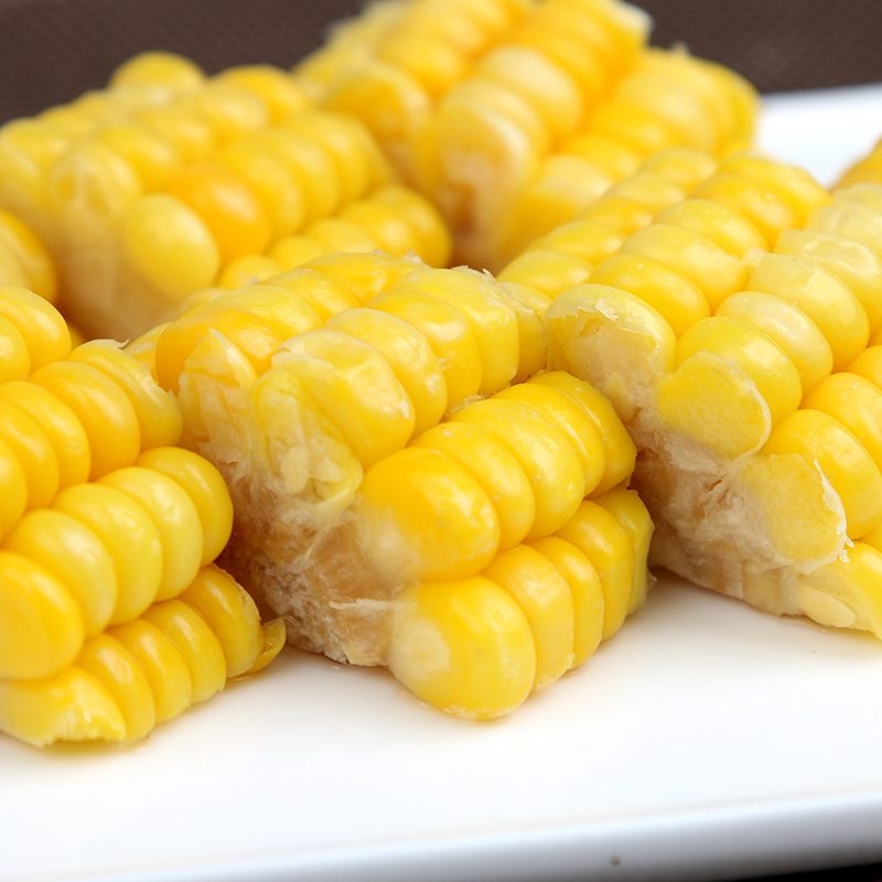 【出口品质】熟冻甜玉米切段 300克 新鲜玉米火锅食材