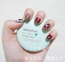 正品 韩国正品 悦诗风吟控油矿物质粉饼遮瑕定妆粉 innisfree