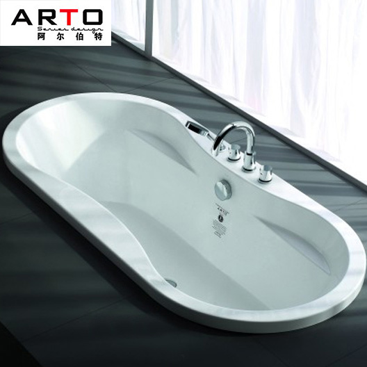 arto 阿尔伯特 德宝 嵌入式db170a浴缸db170b 含裙边1.7米