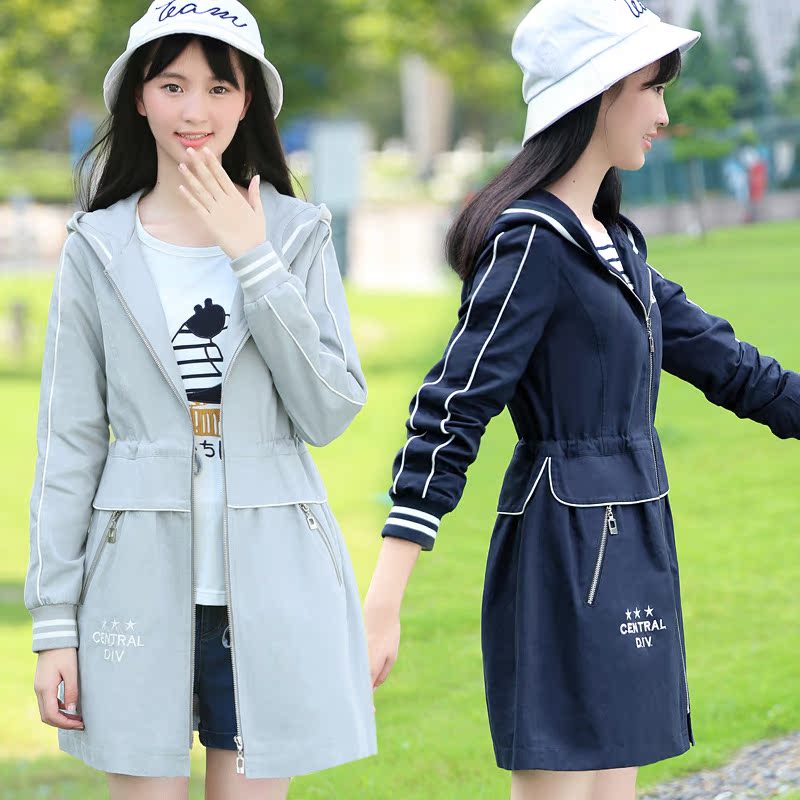 正品[少女风衣外套学生]少女风衣外套评测 少女