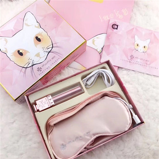 【特价】眼罩 正品日本ACS hot发热蒸汽猫咪睡