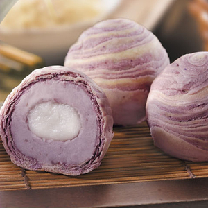 顺丰包邮大甲蛋黄酥+大甲师紫芋酥 台湾进口特