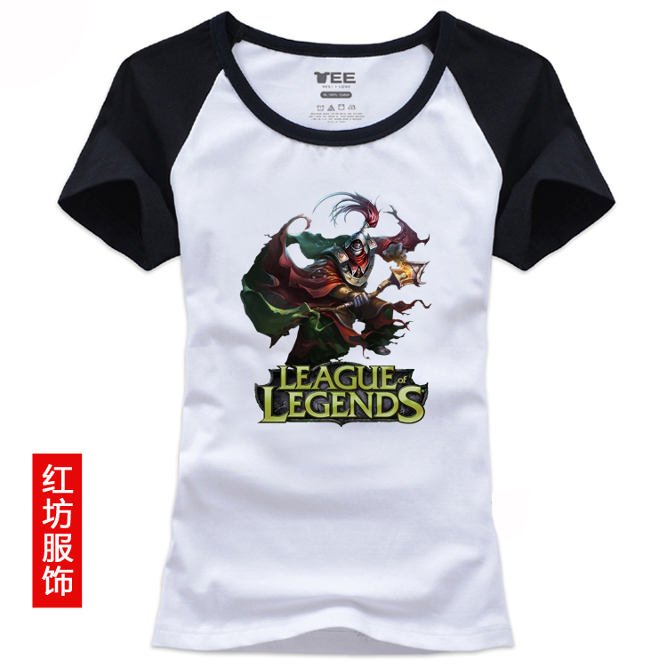 领衫 武器大师 贾克斯 英雄联盟 lol 一灯大师 短