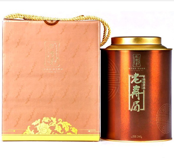 包邮特价！有机茶 福鼎白茶 绿雪芽 金桶老寿眉260g 陈五年 特级