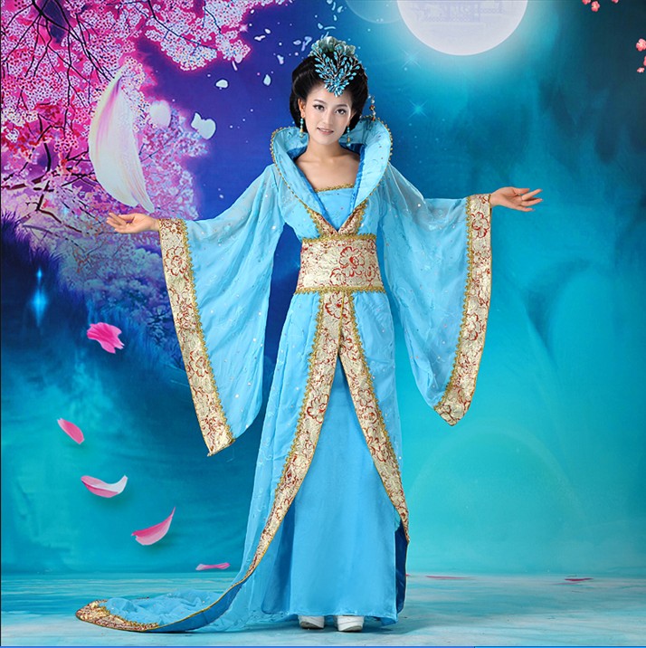 古风cos服公主贵妃皇后装影楼摄影写真唐服女古装服装