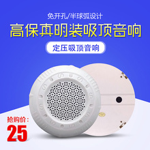 吊顶音箱蓝牙功放音响喇叭套装 吸顶喇叭扬声器消防广播音响明装