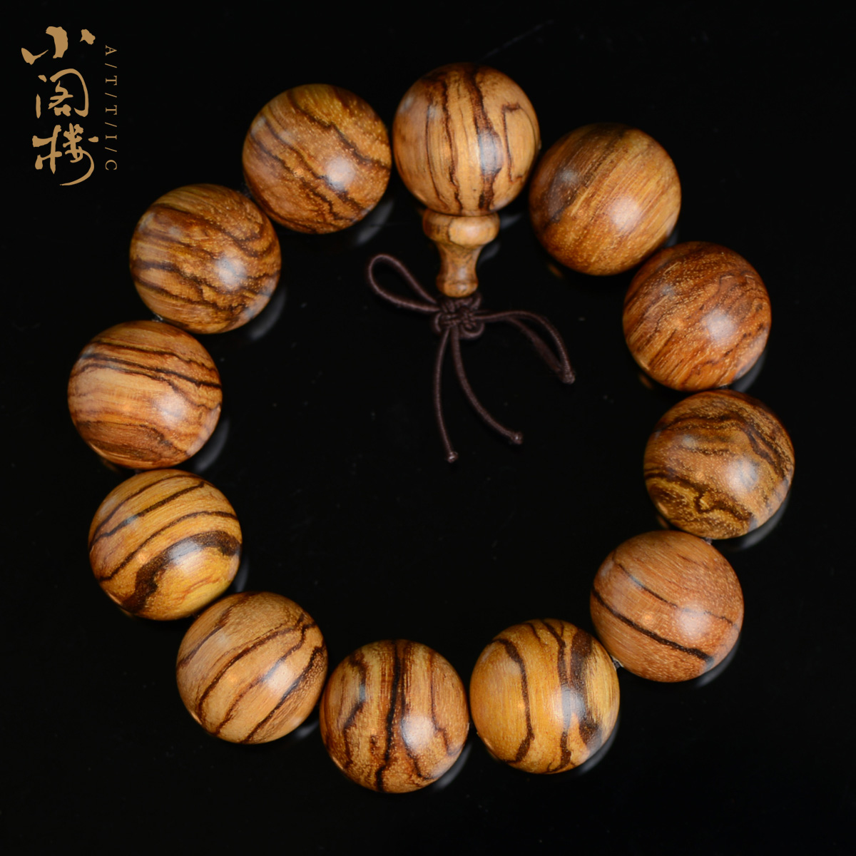包邮 小阁楼沉香木花奇楠手串2.0手链男女情侣108佛珠