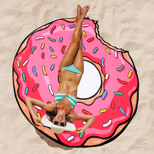 超大甜甜圈游泳大浴巾