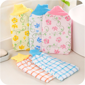 韩国双面搓澡刷洗澡巾