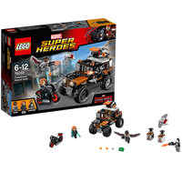 乐高超级英雄系列76050交叉骨的冒险抢劫计划lego积木玩具