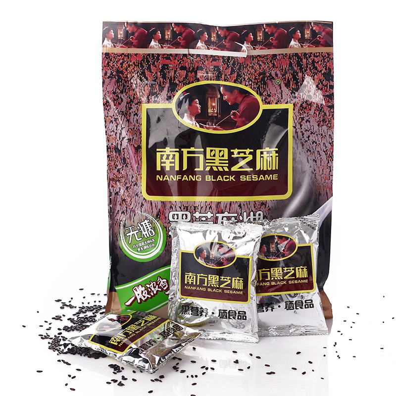 营养早餐南方黑芝麻食品糊无糖袋冲调谷物1折