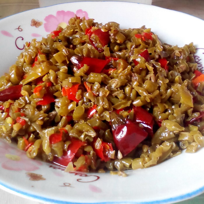 炝炒泡豇豆 泡酸豇豆 泡酸豆角 四川泡菜咸菜腌菜农家下饭菜200g