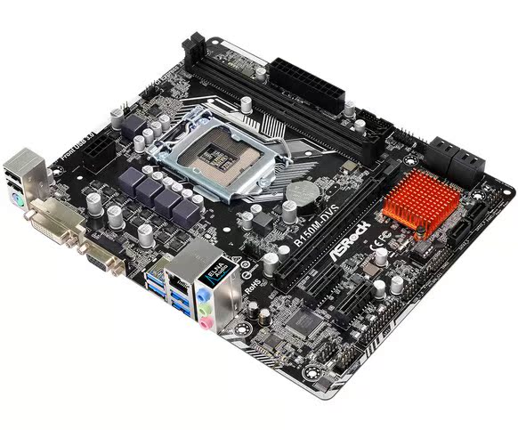 asrock/华擎科技 b150m-dvs r2.0 1151主板 ddr4 支持 i5-6500