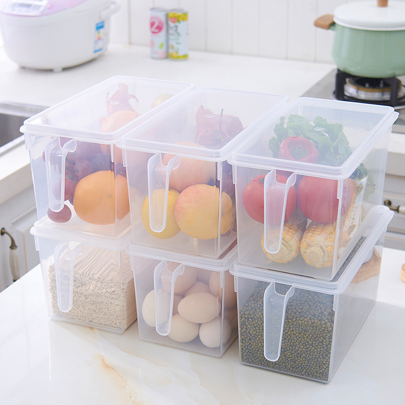 厨房用冰箱收纳盒保鲜盒密封放鸡蛋面条蔬菜储