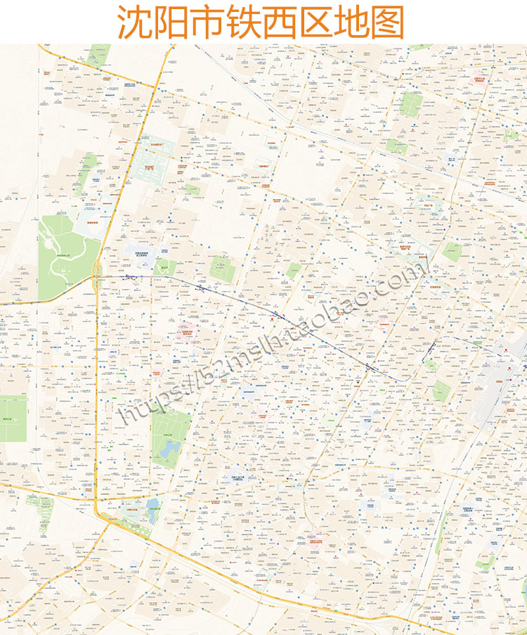长沙市天心区街道地图高清定制房地产代理中介快递公司办公室画芯