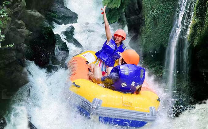 【当天可订】清远漂流 清远古龙峡漂流门票 古龙峡全程飞龙漂流