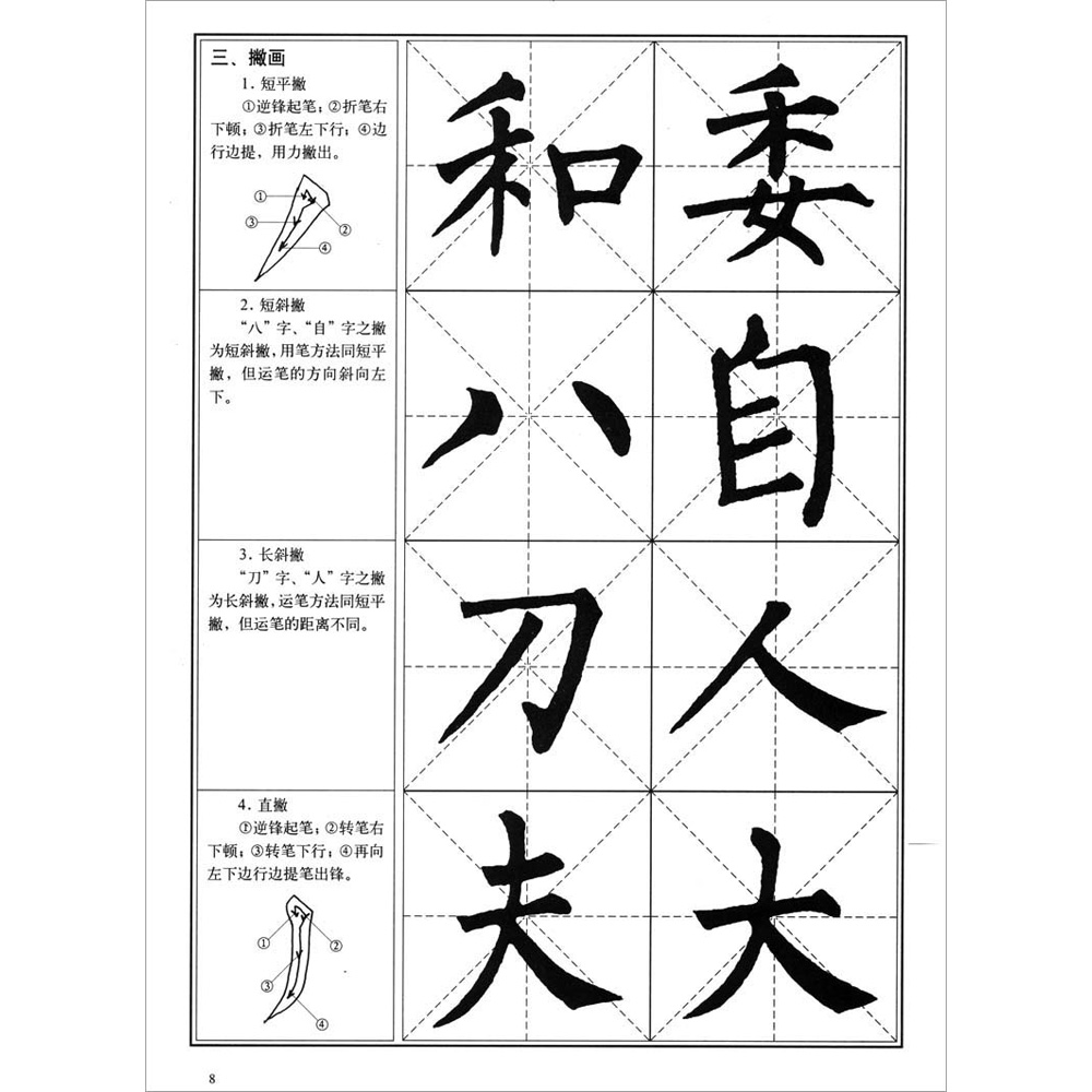 柳体楷书字帖毛笔书法临摹练字柳公权玄秘塔碑成人初学者柳楷碑帖