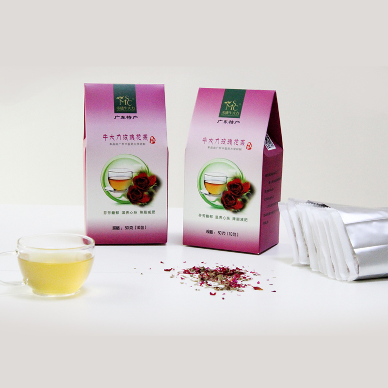禾盛牛大力 玫瑰花茶 牛大力玫瑰花茶 养生茶牛大力茶 买二送一