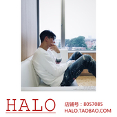 【HALO】CLOT X DENIM BY VANQUISH 牛王长寿水洗破洞牛仔裤